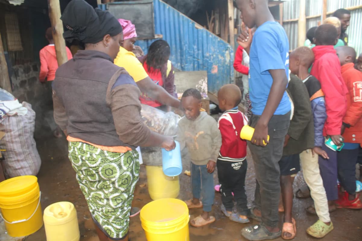 Children supported by Be a Blessing