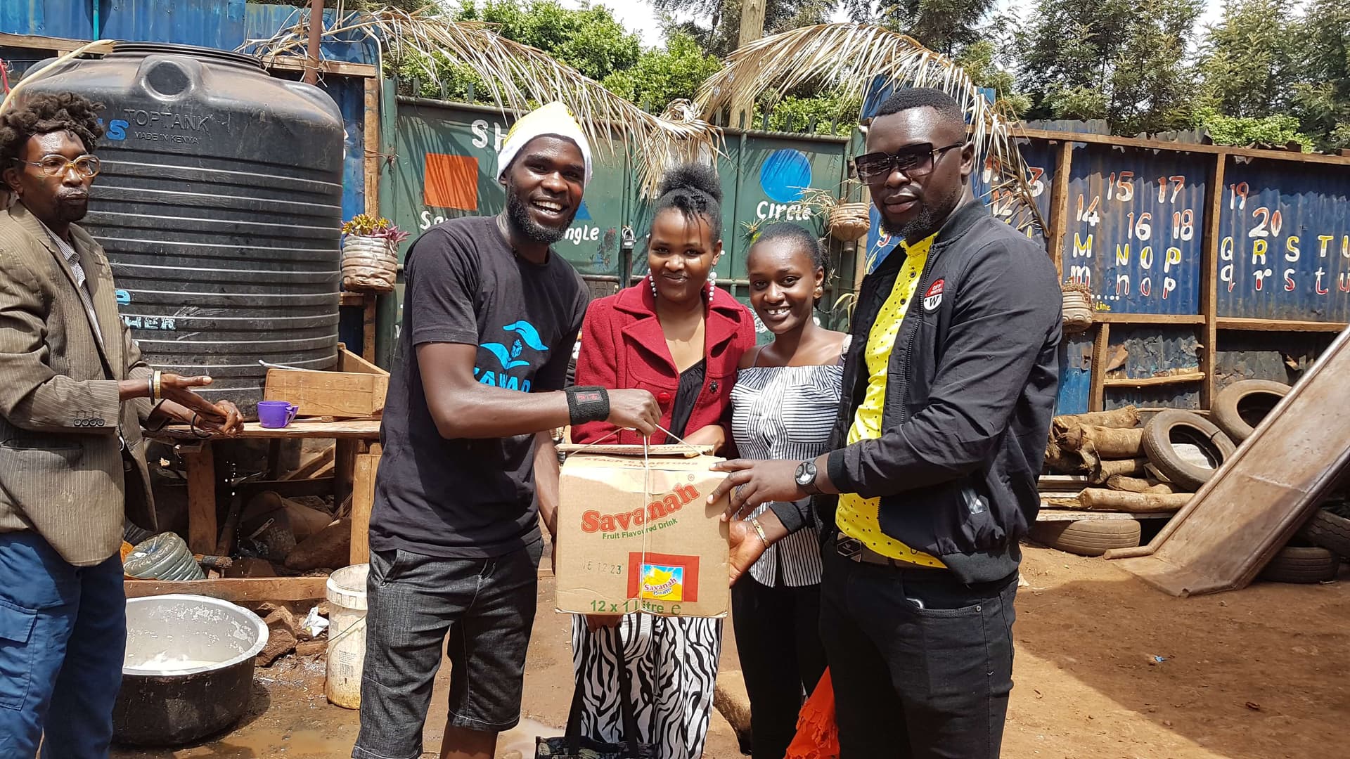 Volunteers helping families Volunteers helping families